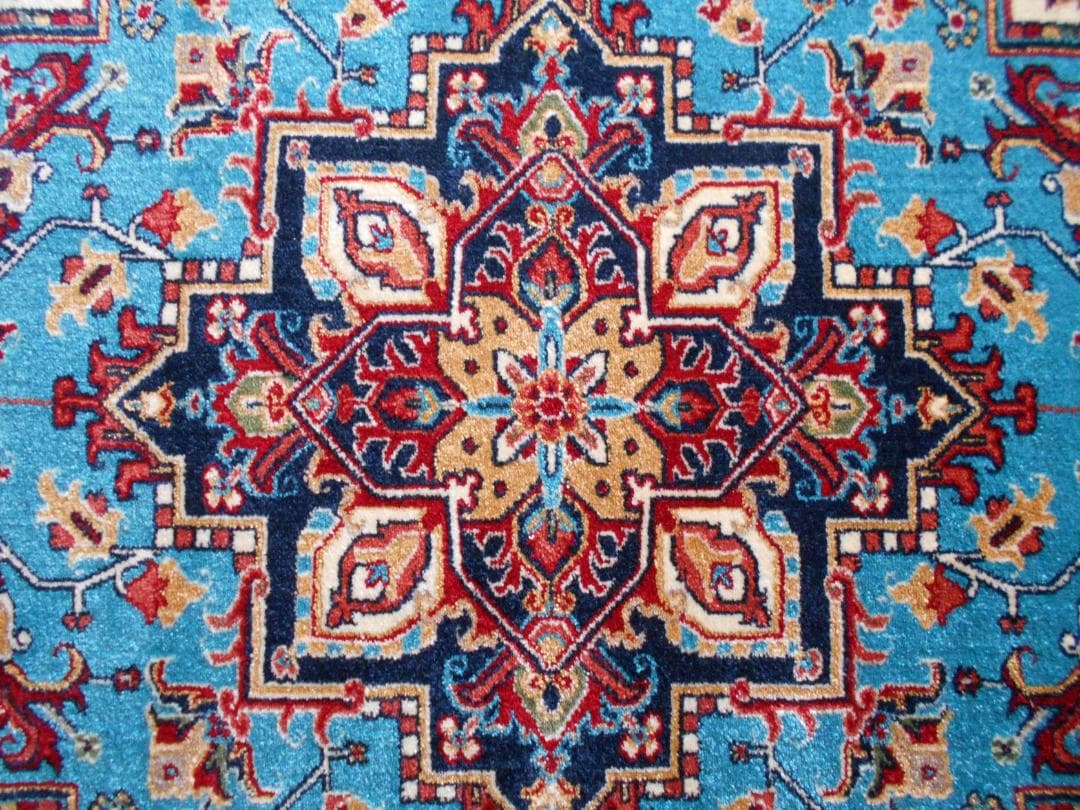 ふっかり！ウィルトン織 Heris柄 絨毯 200×250cm-129001