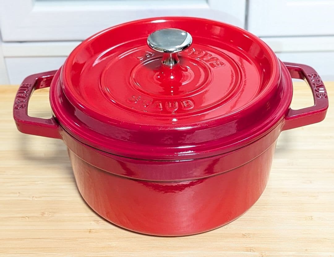 STAUB ストウブ ラ ココット 20cm チェリー　フランス製