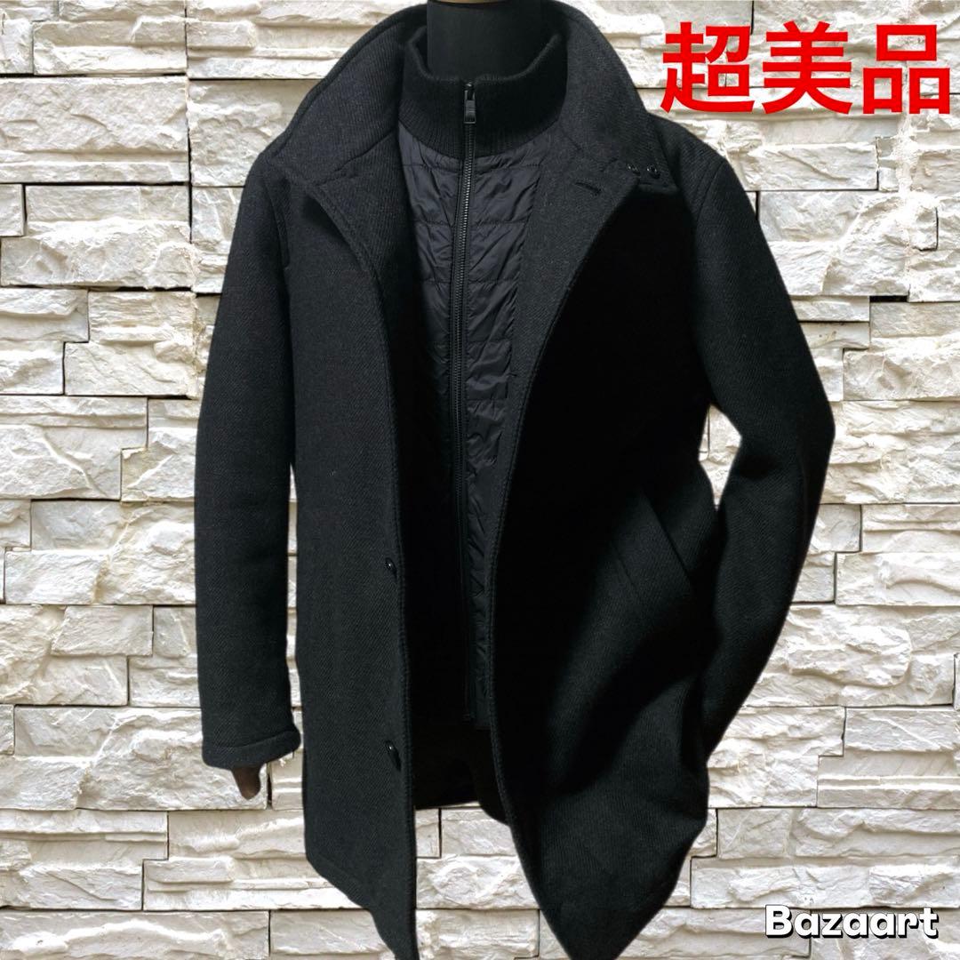 超美品 Hugo Boss ヒューゴボス メンズ 中綿コート