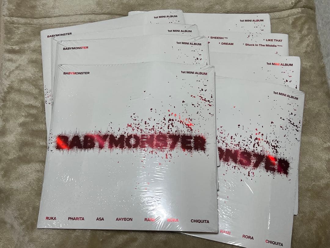 【新品未開封】BABYMONSTER 1st MINI ALBUM 8冊