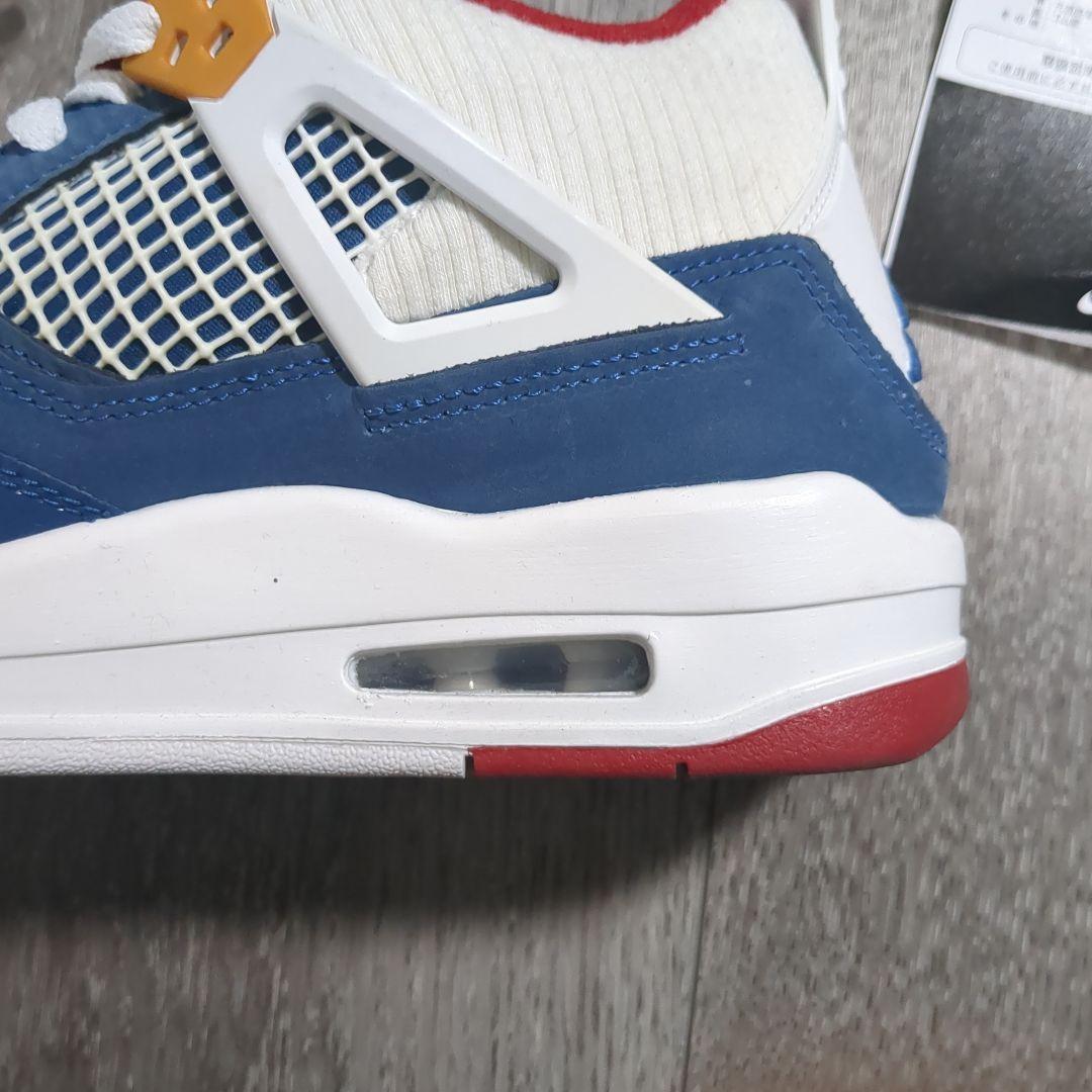 靴 NIKE AIR JORDAN 4 RETRO (GS) FRENCH BLUE