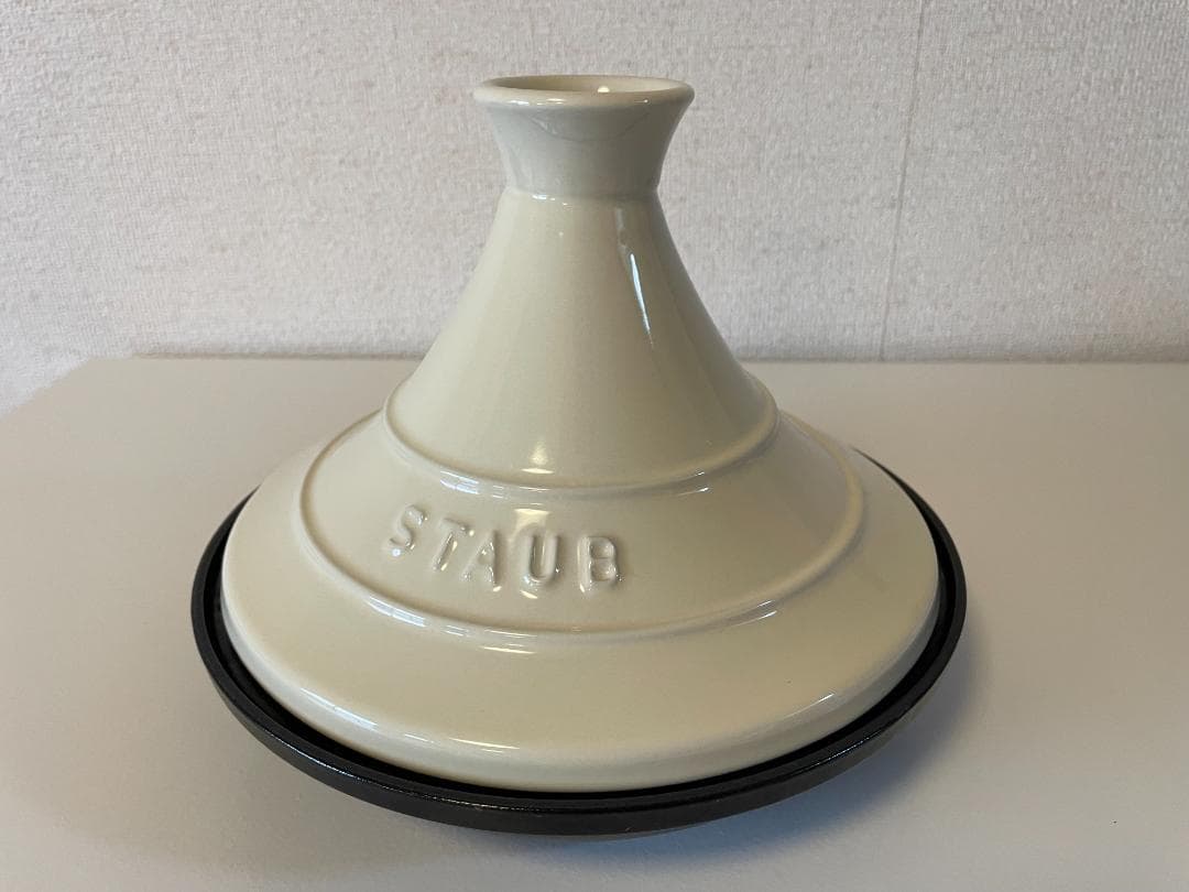 Staub ストウブ タジン鍋 アイボリー 20cm