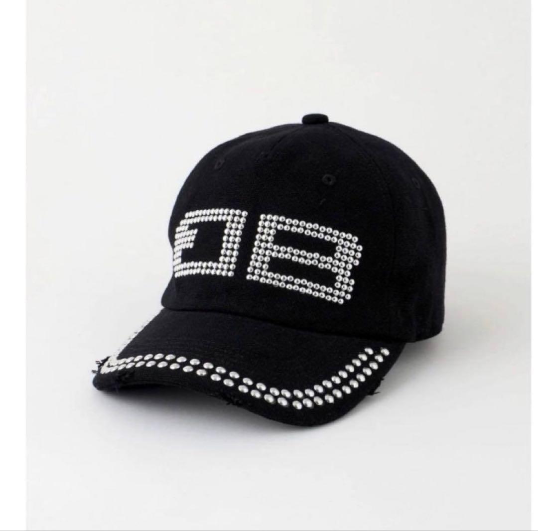 BEEDEN STUDS DAMAGE CAP キャップ ブラック