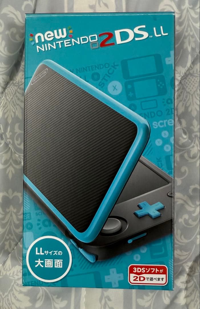 Newニンテンドー2DS LL ブラック×ターコイズ