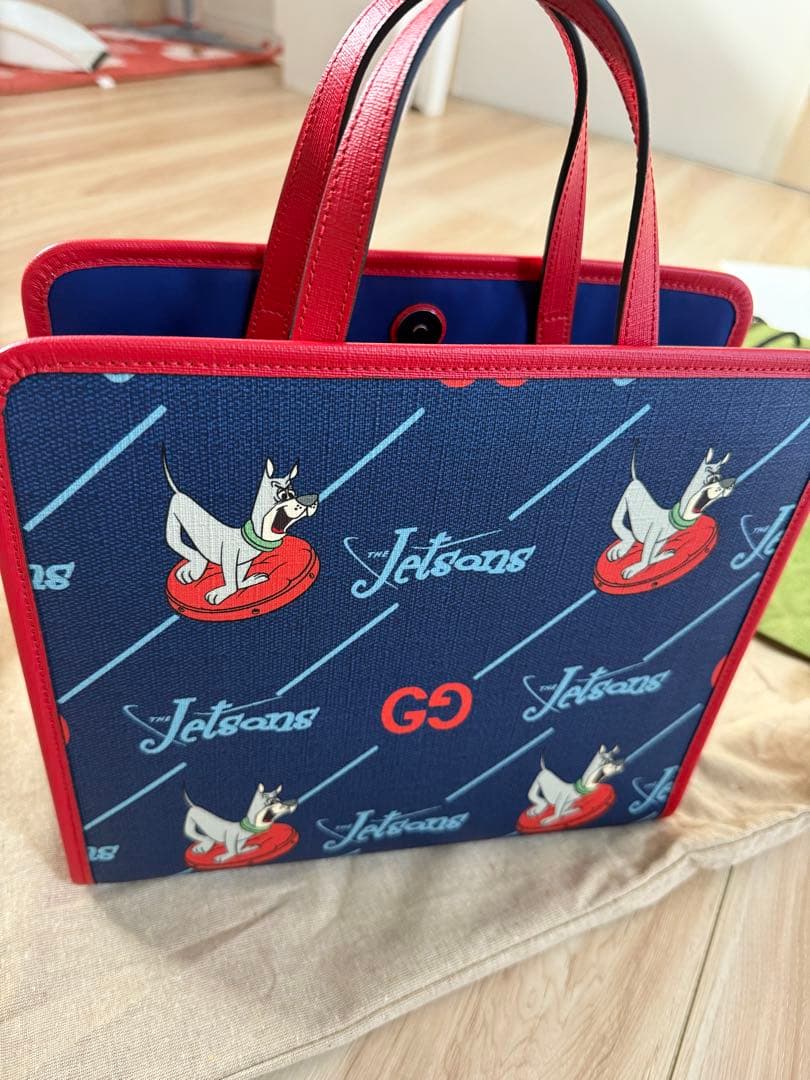 新品未使用グッチ　グッチ　チルドレン　タグあり jetsons トート
