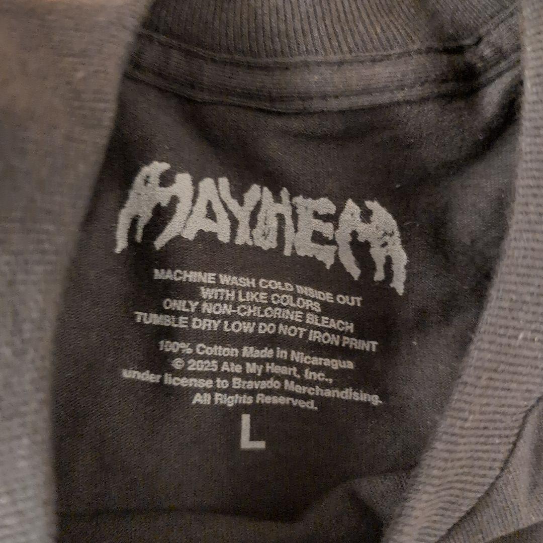 【正規品】Lady Gaga × MAYHEM ロンT L 黒