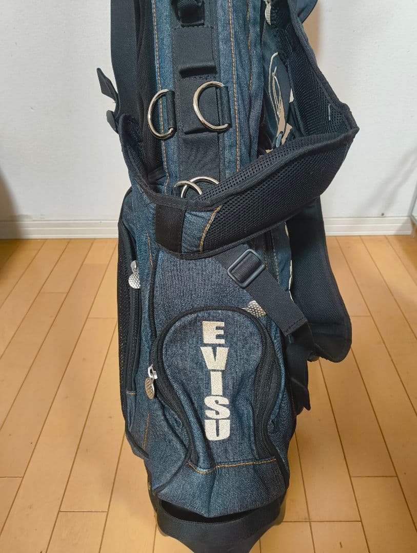 希少　エビス　EVISU キャディバッグ　ヘッドカバーセット