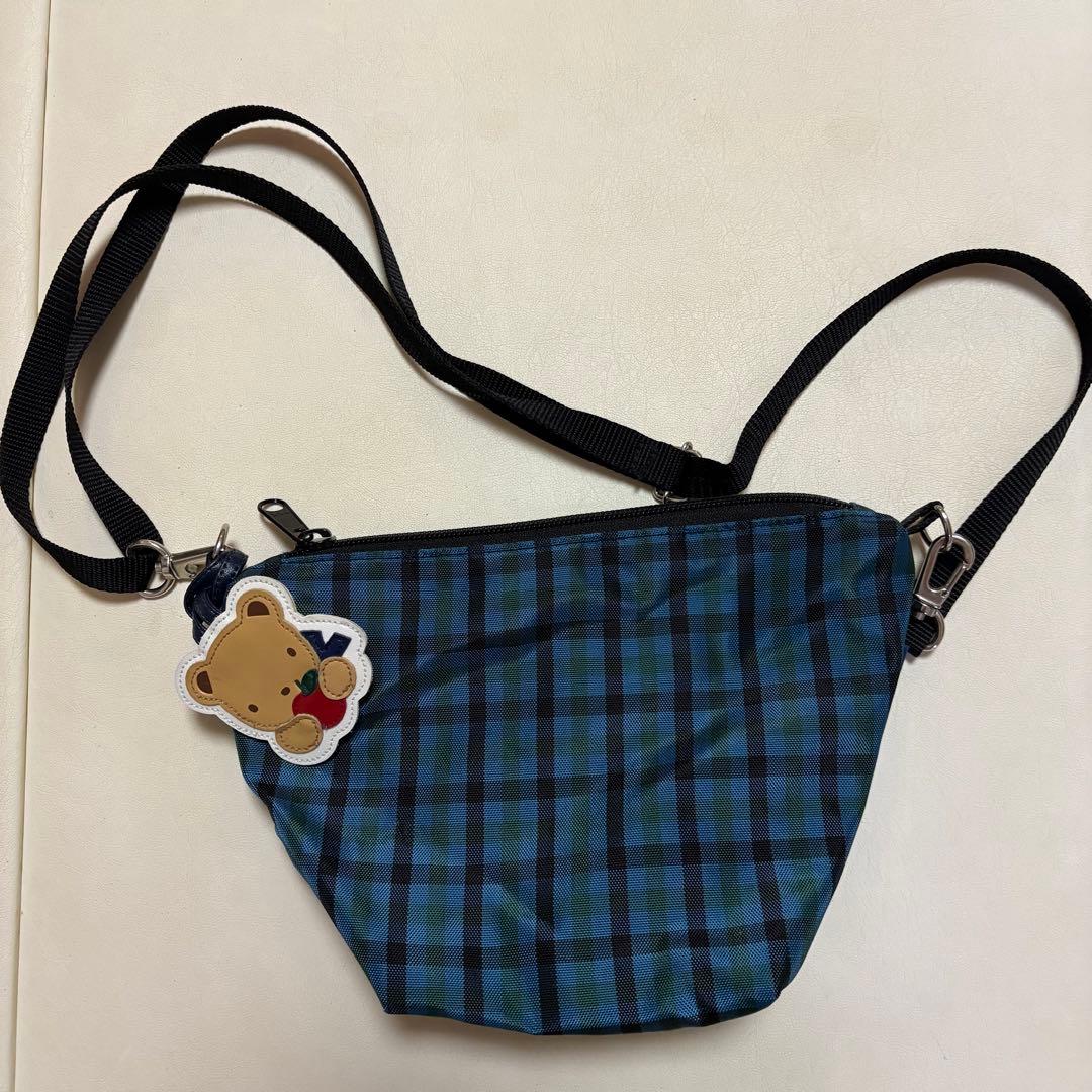 familiar サコッシュ　ポシェット　舟形ポーチ　XB