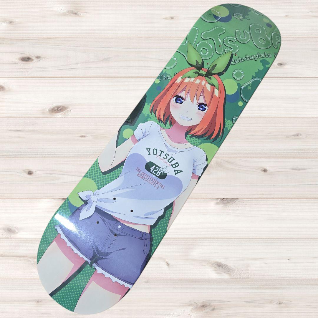 【新品・未使用】五等分の花嫁∬ スケートボードデッキ 中野四葉 ムービック