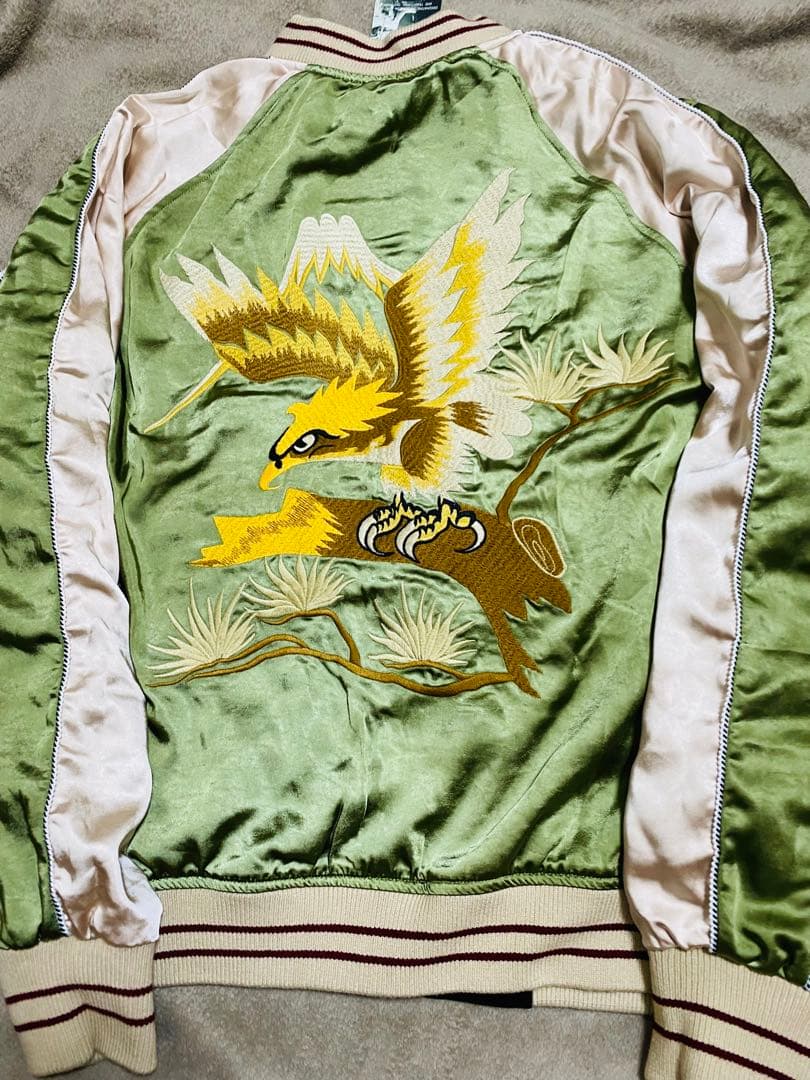 NON STOCK & CO ２面用 別珍 虎鷲 限定 スカジャン 美品