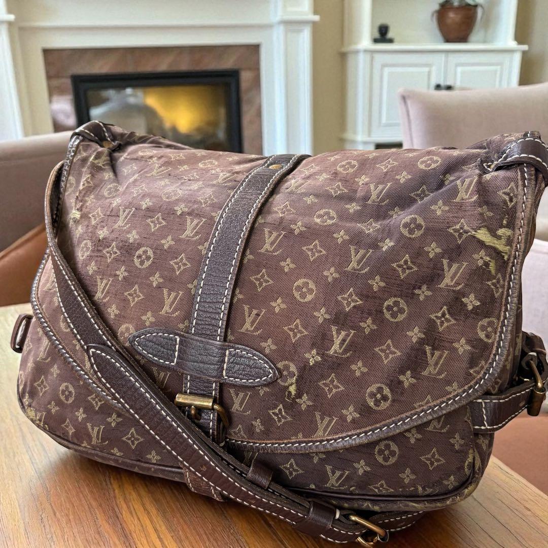 【希少】LOUIS VUITTON ソミュール モノグラム ダメージ有