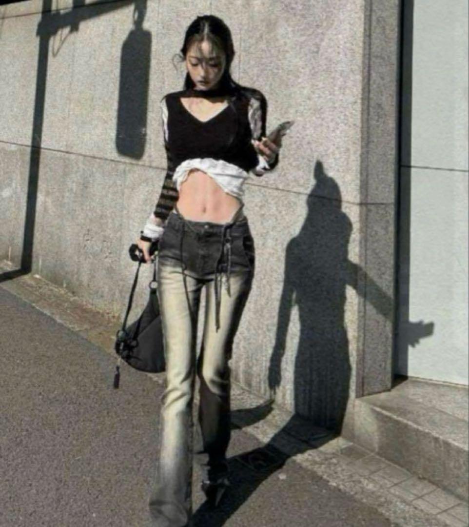 melt the lady denim19 Mサイズ　デニム