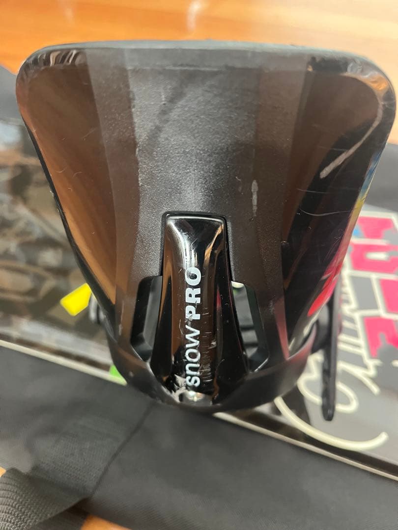 値下　子供　SLQ スノーボード 120cm バインディング・収納ケース付き