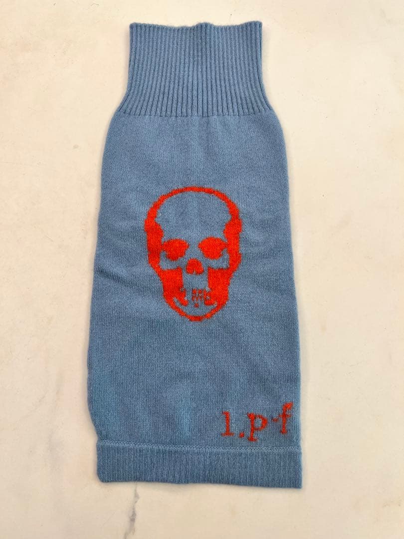 lucien pellat-finet スカルデザイン 犬服 Sカシミヤ１００%