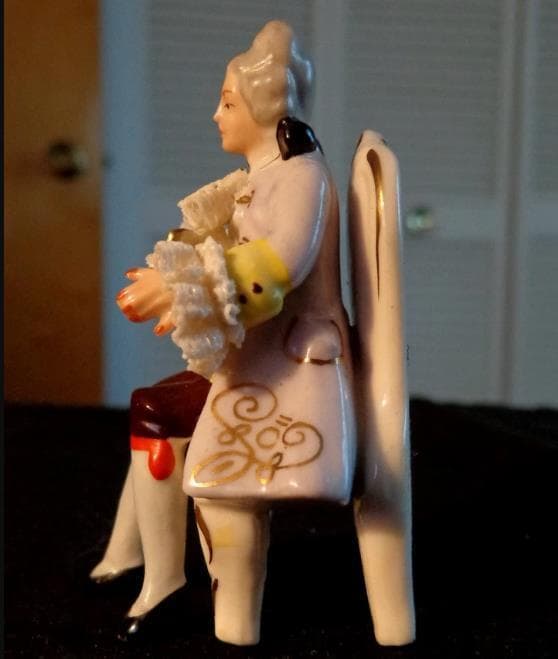 #3943【希少な置き物】アンティーク 初期 マイセン・ドレスデン 1725年製