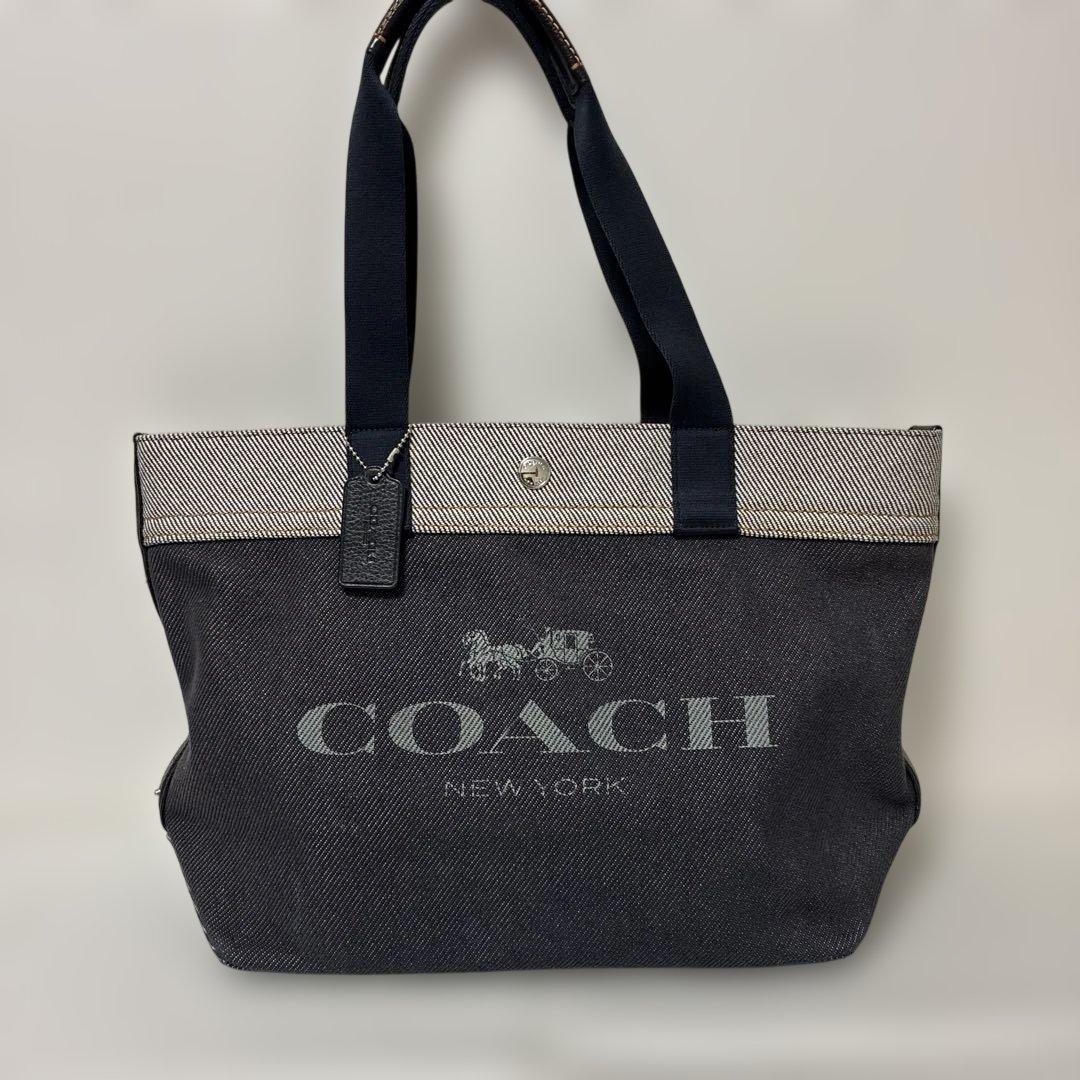 coach コーチ　デニムトートバッグ
