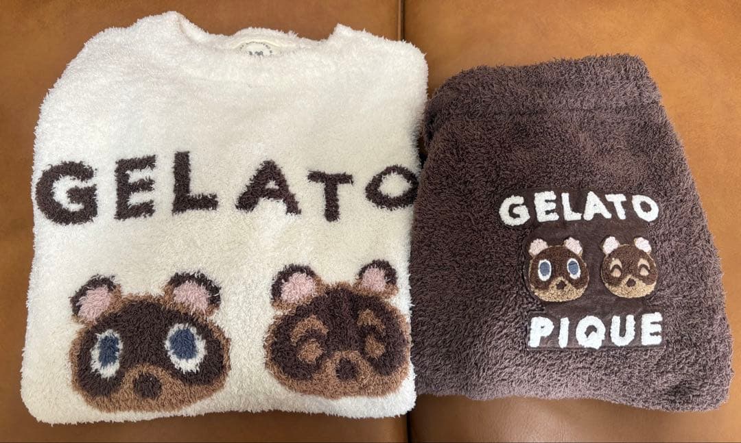 ジェラートピケ あつまれどうぶつの森 コラボ ルームウェア セット