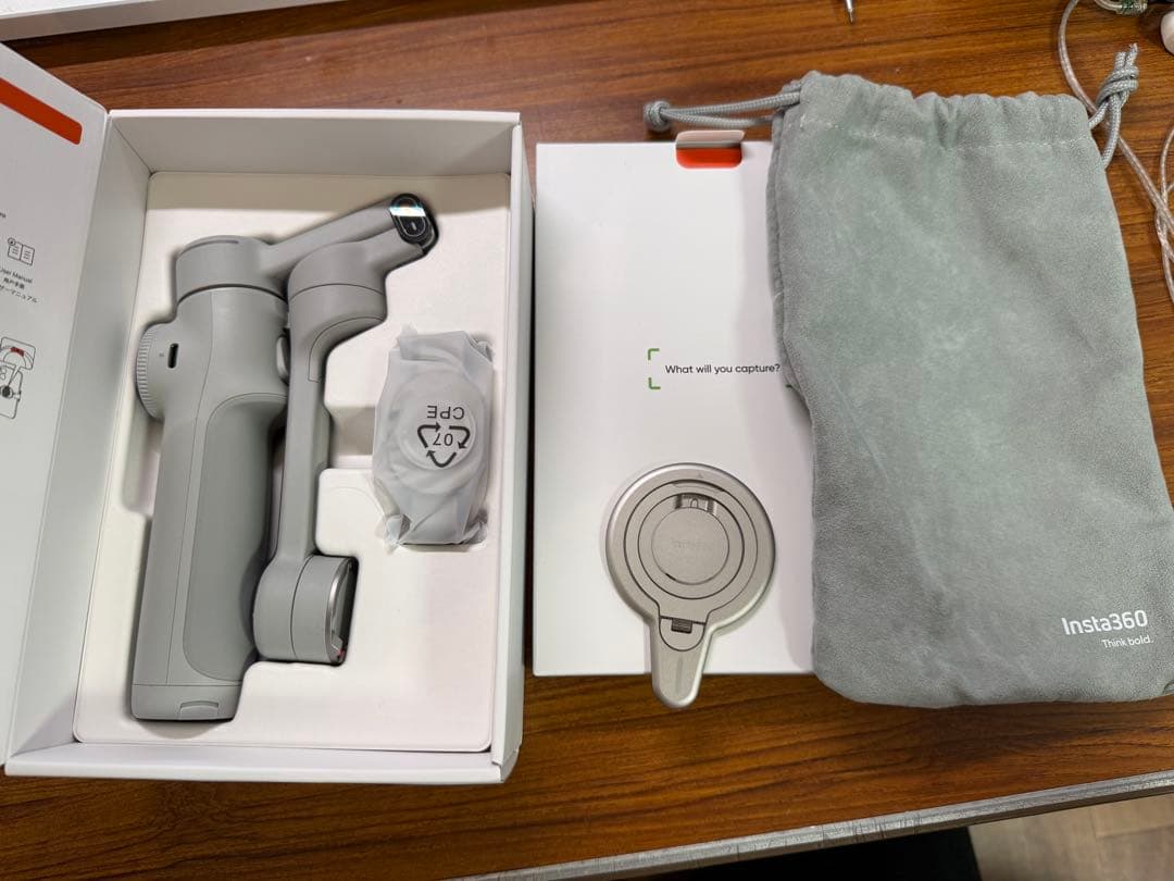 美品 insta360 flow 2 pro magsafe付き