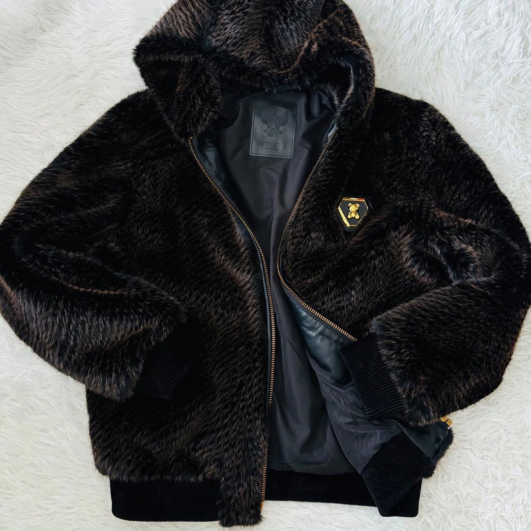 新品同様✨UABONI ユアボニ カシミヤブレンド エコファージャケット 48