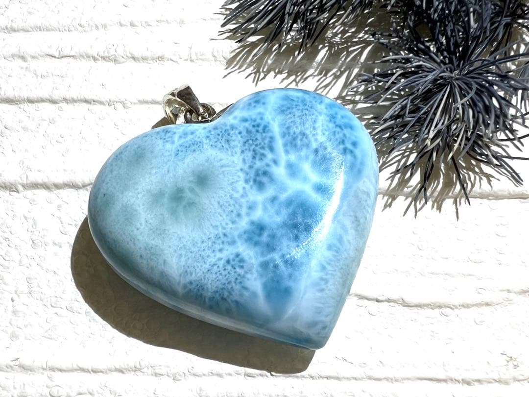 ラリマーペンダントトップ