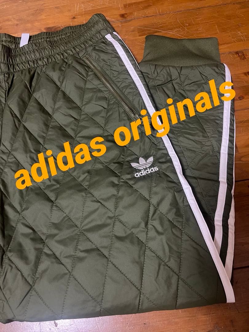 g*n様 adidas キルティング ジョガーパンツ