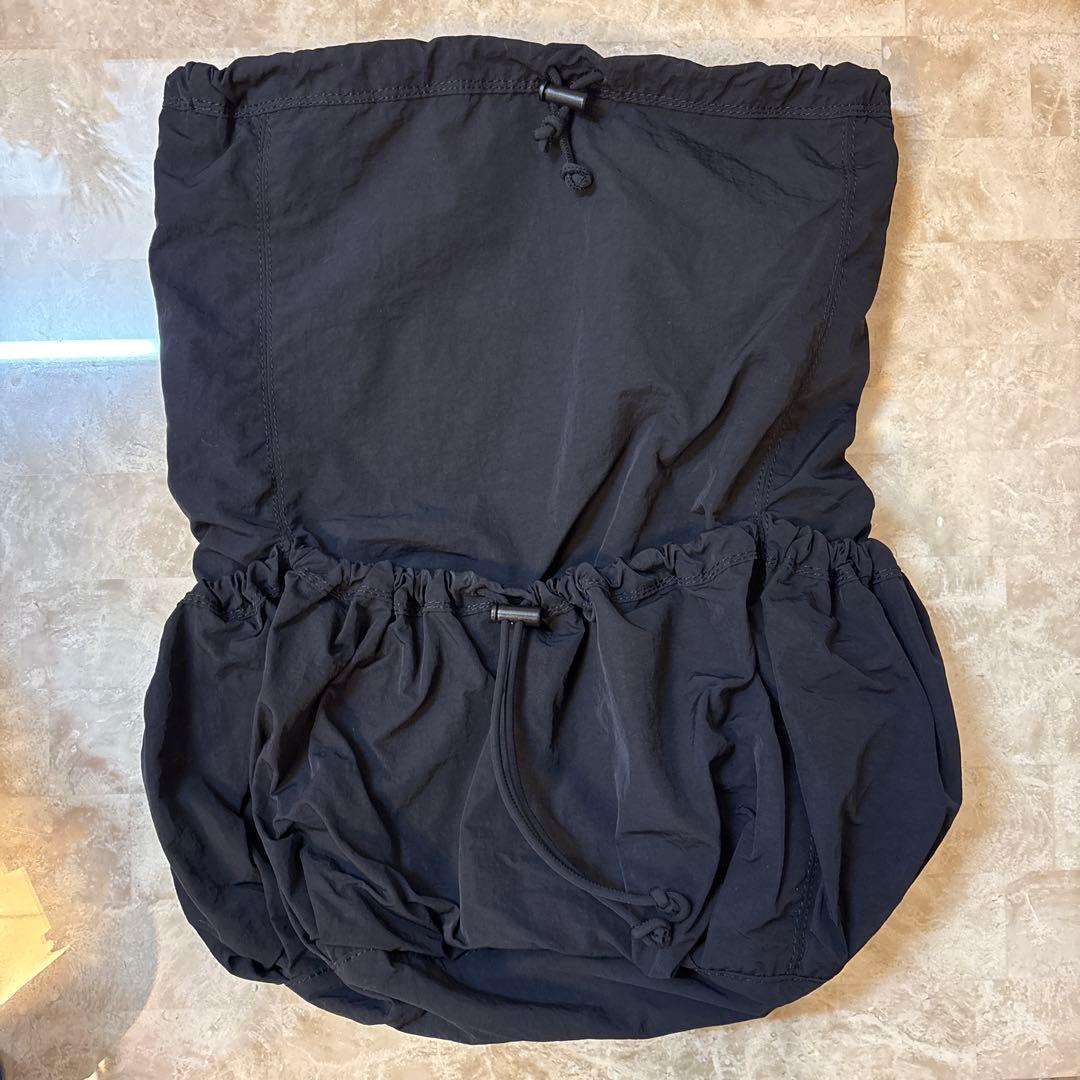 【未使用品】TODAYFUL Nylon Gather Bag リュック 黒