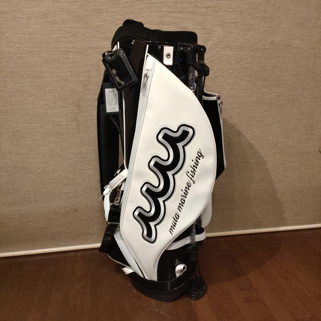 muta marine fishing キャディバッグ ホワイト/ブラック