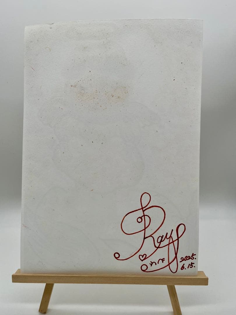 天使の絵画 作者Ray 額入れ