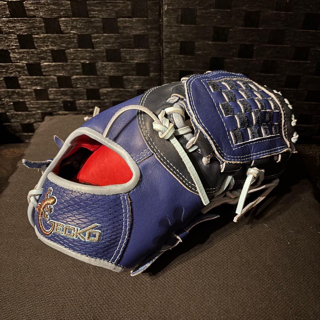 GECKO ゲッコウ ファーストミット 軟式 硬式 兼用 バスケットウェブ