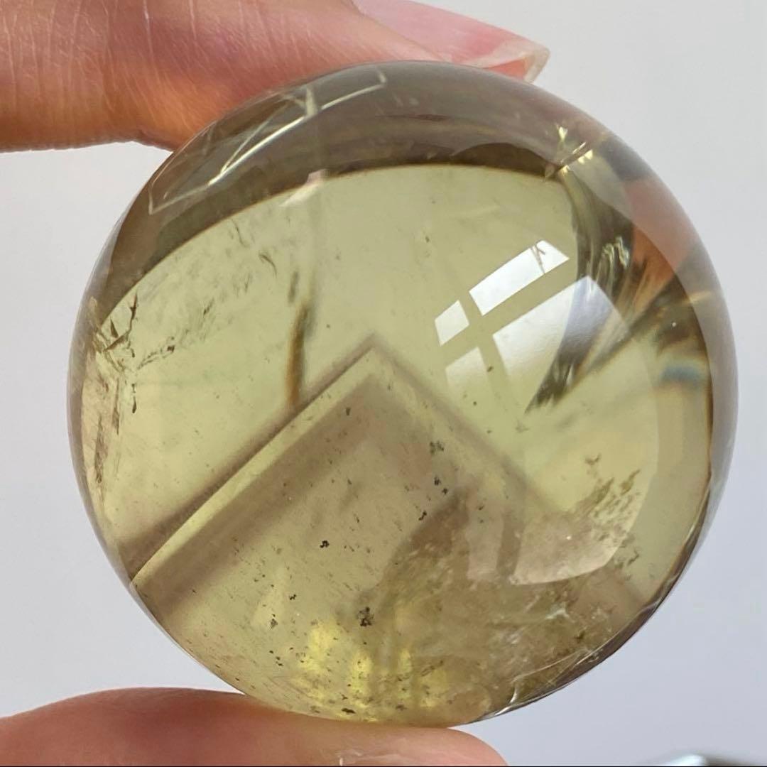希少!! ファントム シトリン スフィア 天然石 パワーストーン