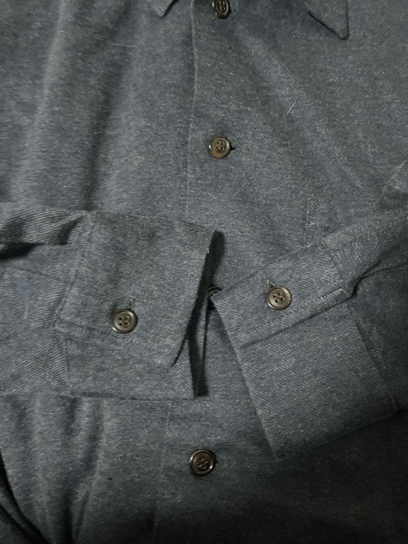 YohjiYamamoto コスチュームドオム ラグラン　コットンシャツ