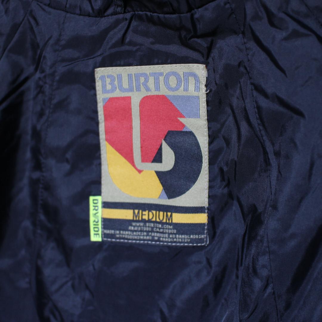 【美品 高撥水】極暖中綿入り【M】BURTON スノーボード ジャケット