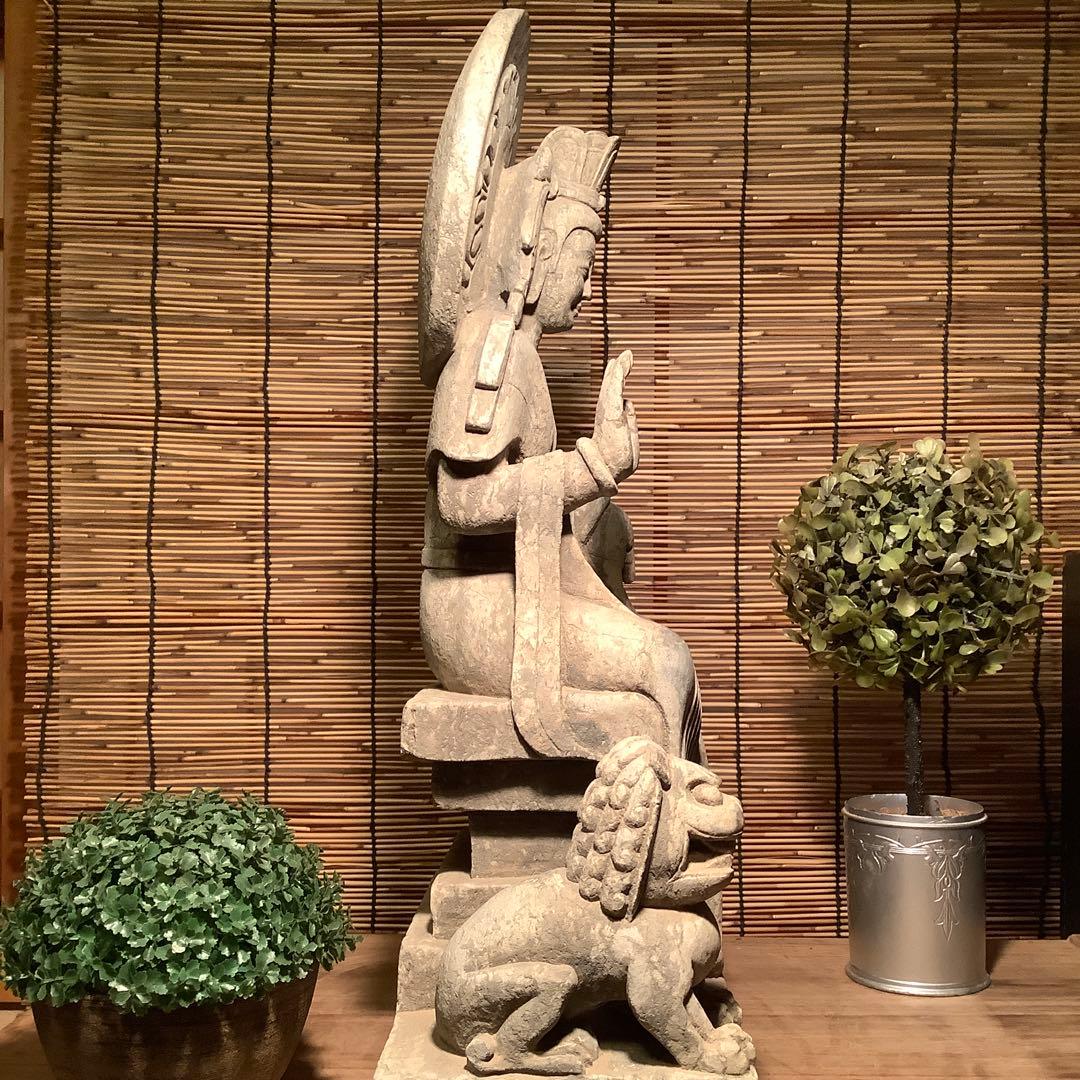 こたさん♪様売約keep…中国北魏・景明元年「石造・如来像」北斎・北魏様式