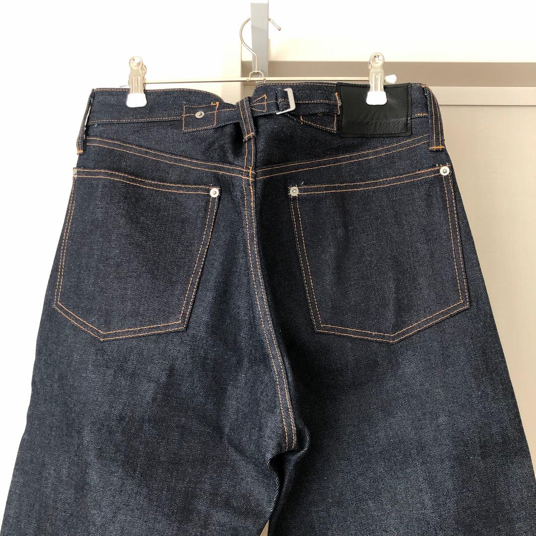 ES:S エス　CINCH BACK BAGGY JEANS ネイビー　32