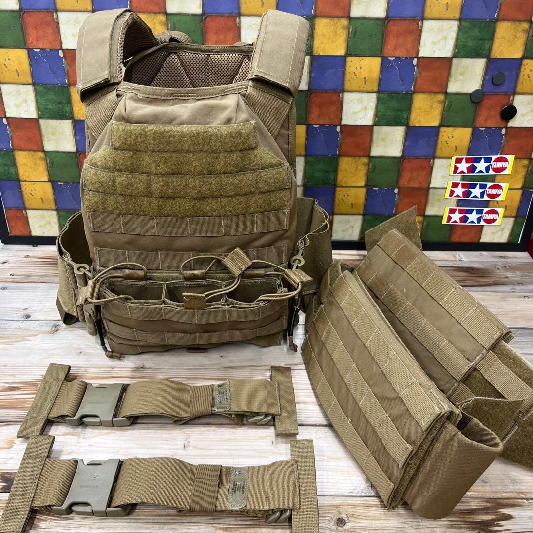 tyr プレキャリ　プレートキャリア　コヨーテ　サバゲー　m4