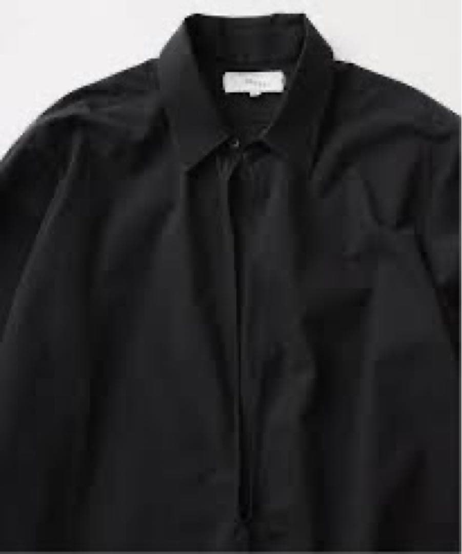 FOLL 25ss コットンウールスキッパーシャツ