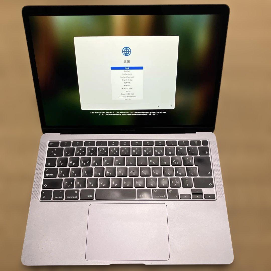 MacBook Air 13インチ A2337 M1 16GB 2TB シルバー