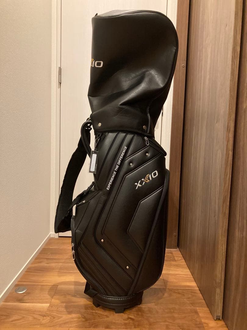 XXIO ゴルフキャディバッグ ブラック