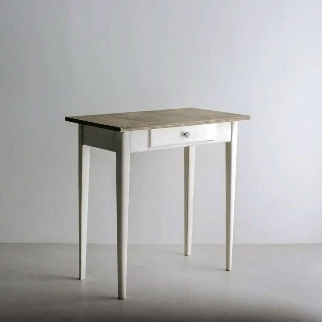 フランス アンティークデスク パイン 古家具 無垢材 ブロカント