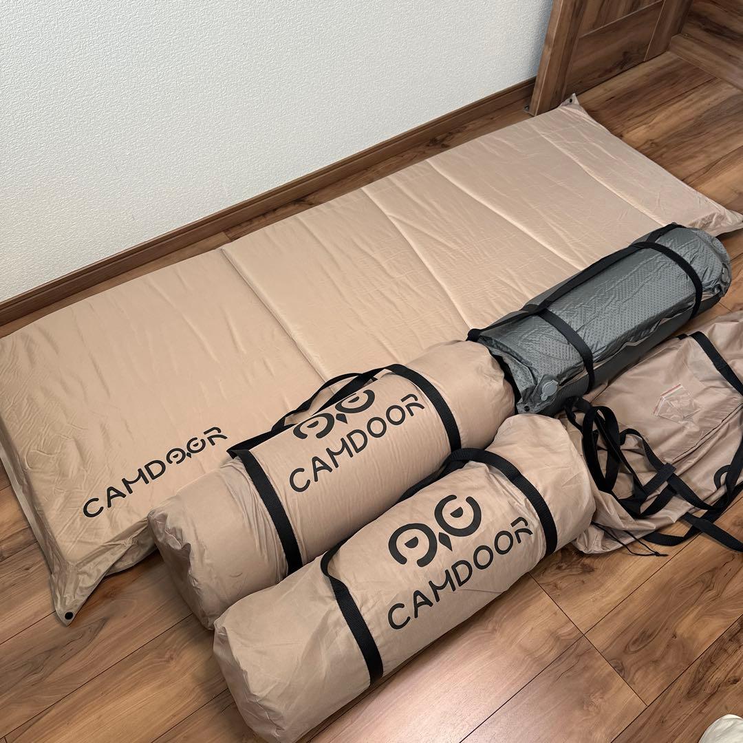 インフレータマット　4個セット　CAMDOOR