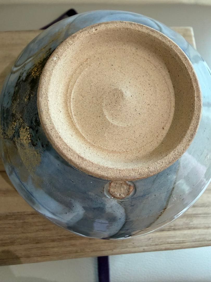 平安　山本厳造　龍の絵柄茶碗 木箱付き