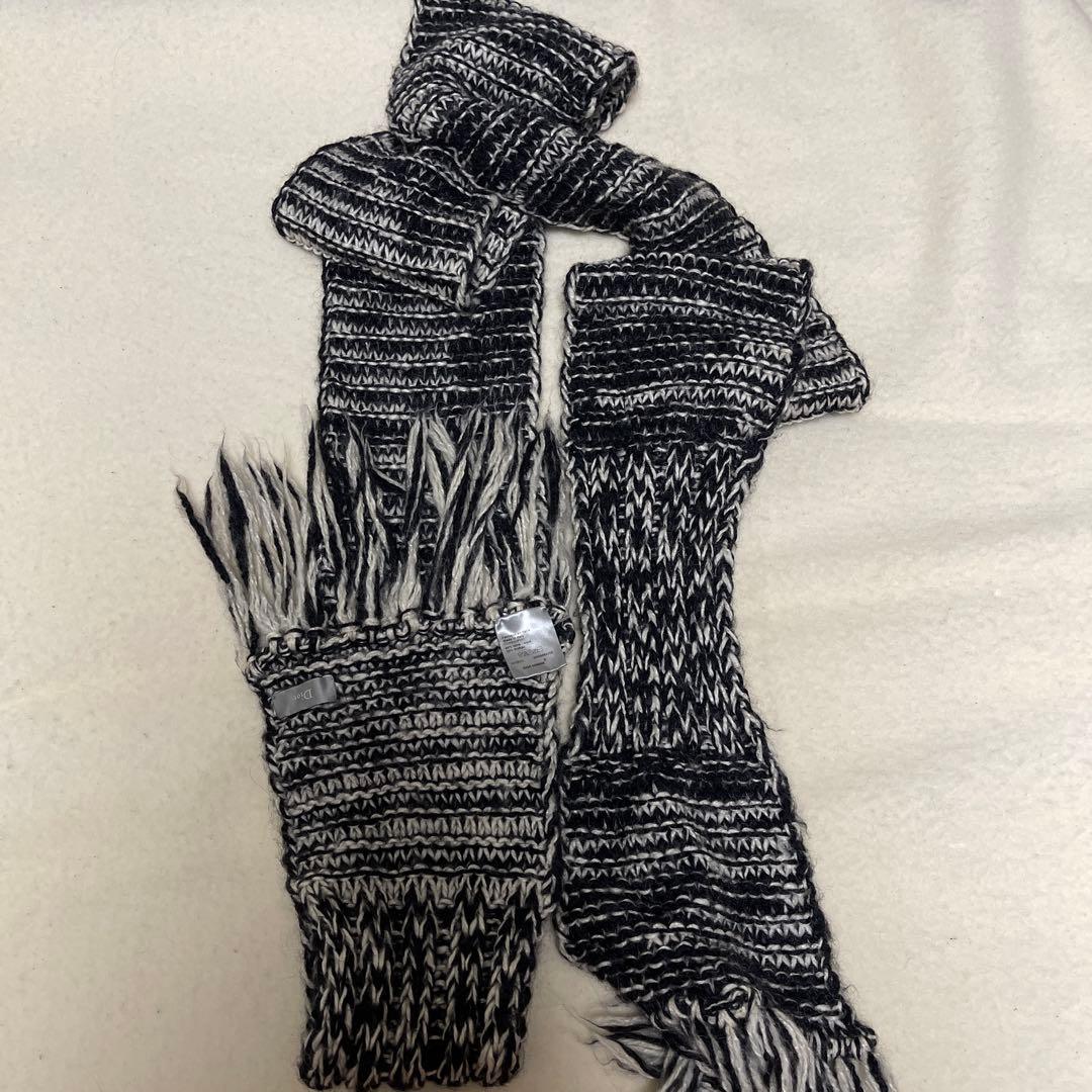 DIOR HOMME ロングマフラー　エディ期