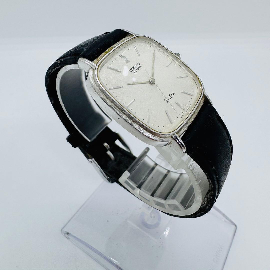 ✨SEIKO✨セイコー✨クォーツ✨DOLCE✨シルバー文字盤✨腕時計✨