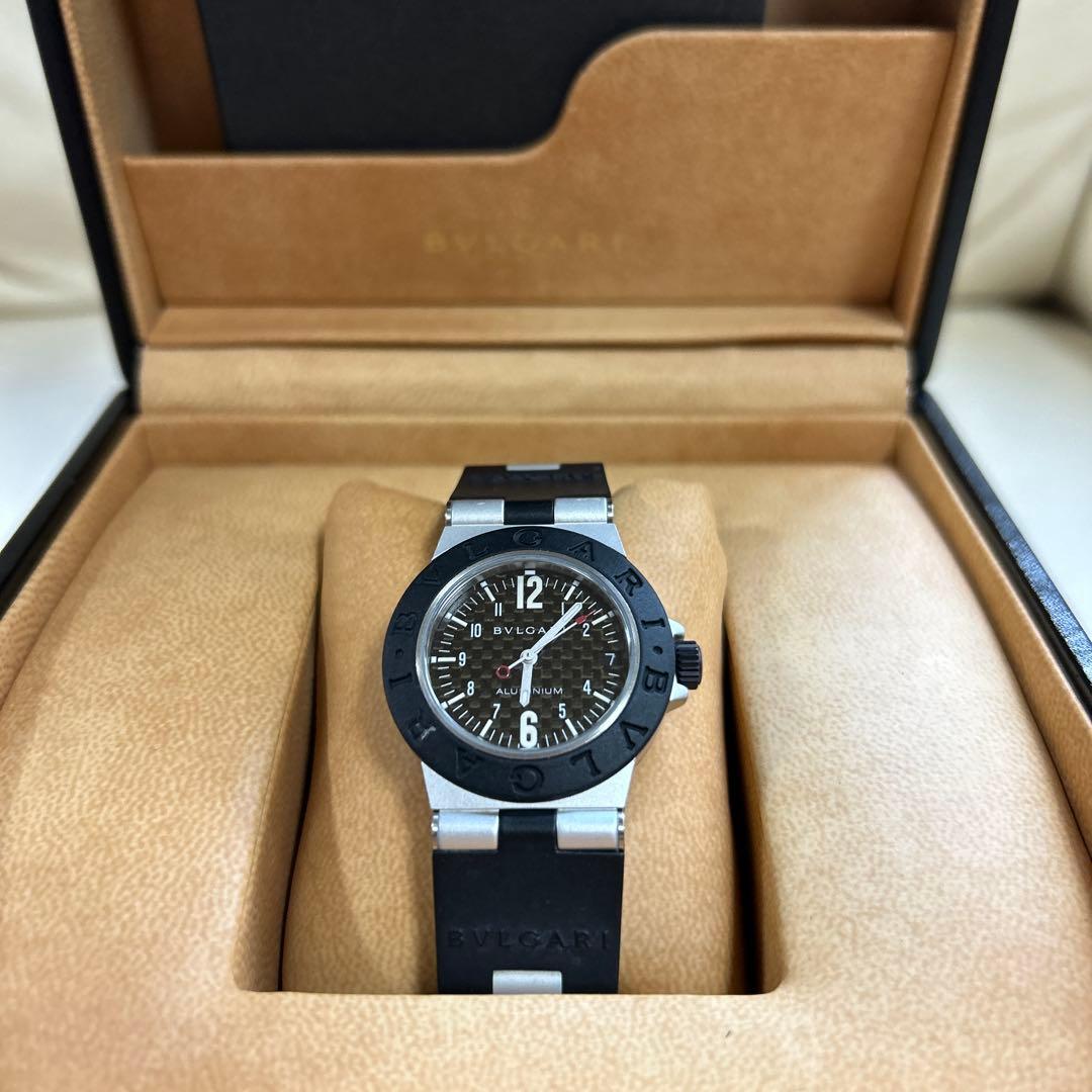 BVLGARI ダイバーズスタイル 時計　アルミニューム　ボーイズ