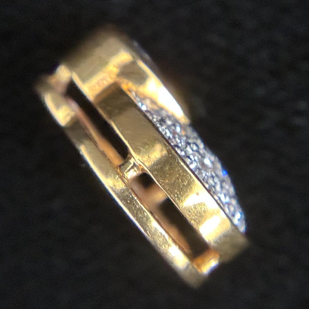 K18 サファイア ダイヤモンド ペンダント