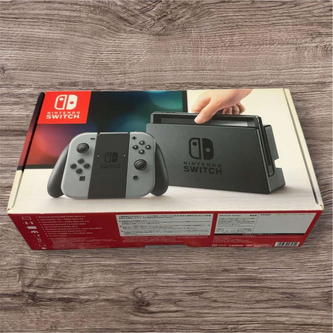 Nintendo Switch HAC-001 本体 グレー【動作確認済】