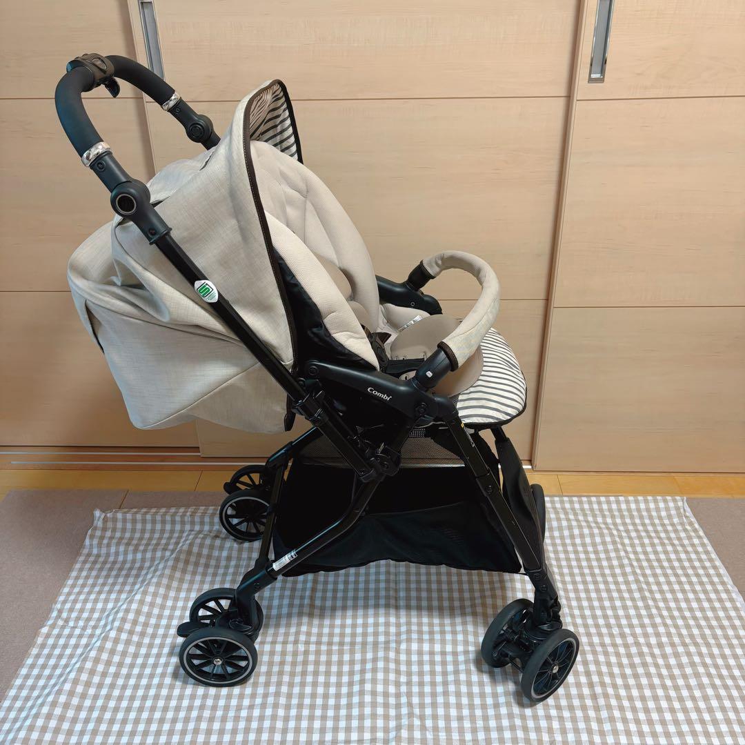 コンビベビーカースゴカルα 4キャス compact エッグショック HT