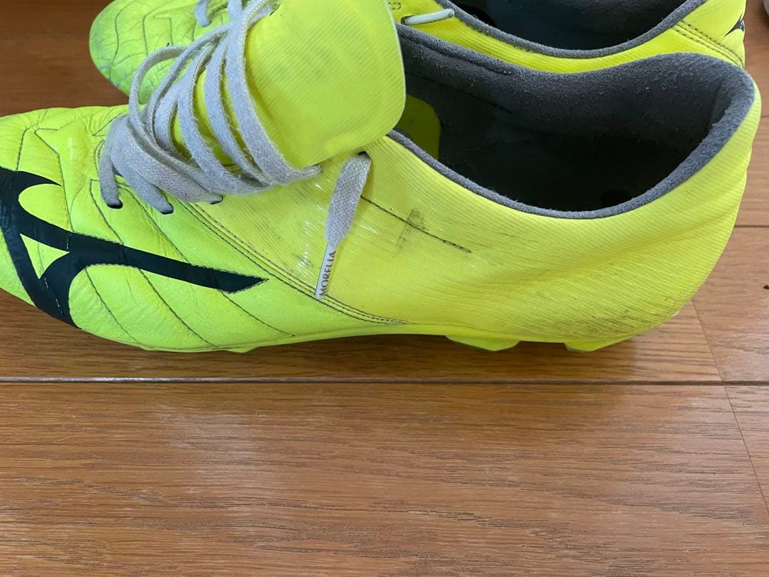 ✨希少美品✨MIZUNOミズノバサラ復刻蛍光黄色廃盤27.0㎝限定モデル