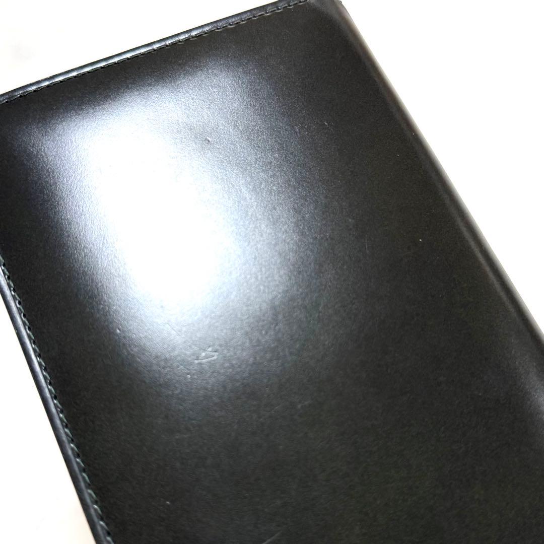 TSUCHIYA KABAN　土屋鞄製造所　長財布　２つ折り　グリーン×キャメル