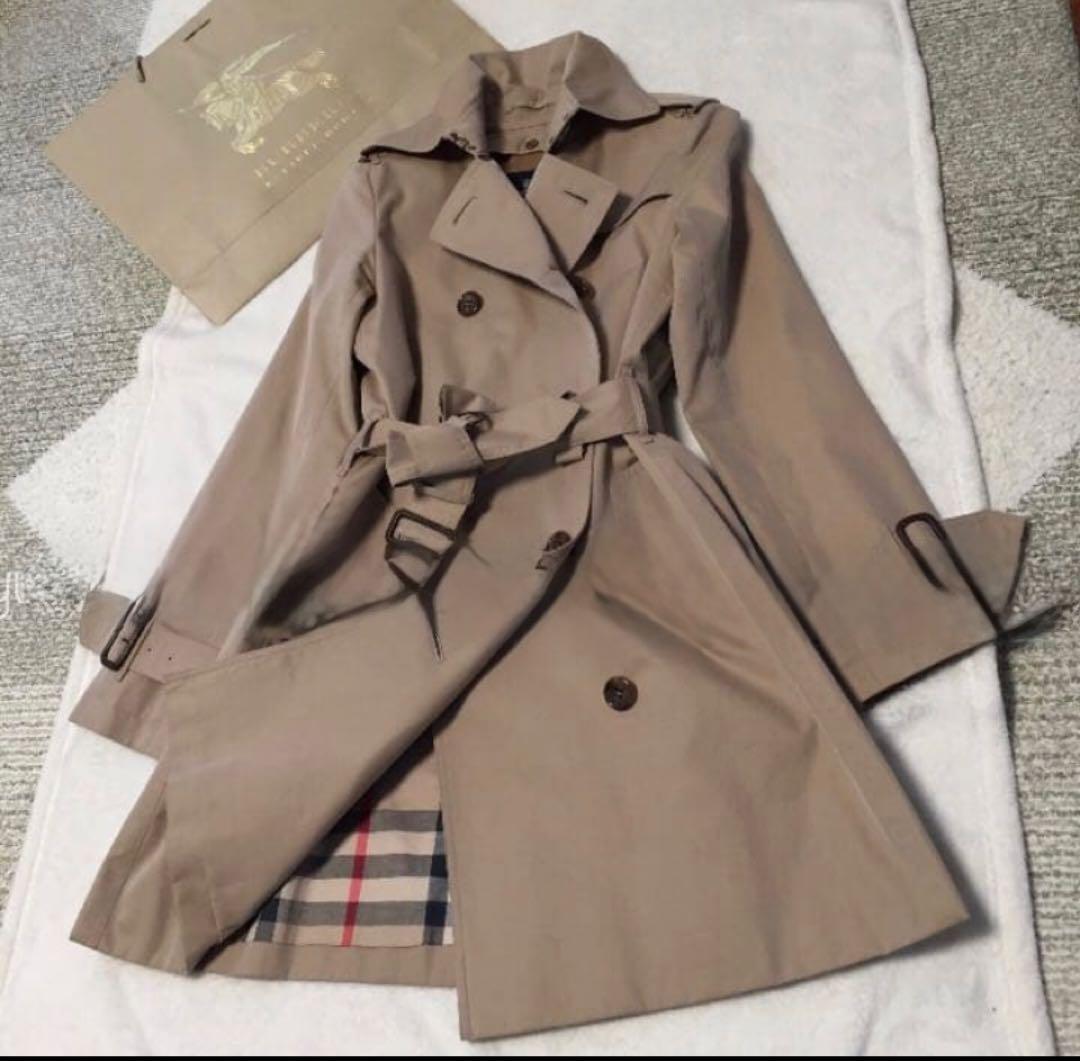 バーバリーロンドン ライナー付き トレンチコート 34サイズ